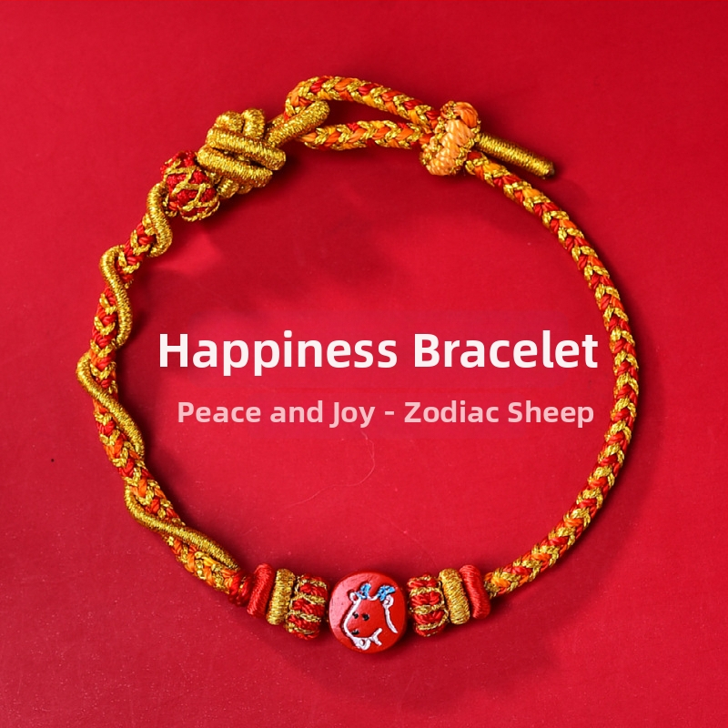 Rokas adīta auklas rokassprādze, etniskā stila, unisex, rudens 2025 izlaidums