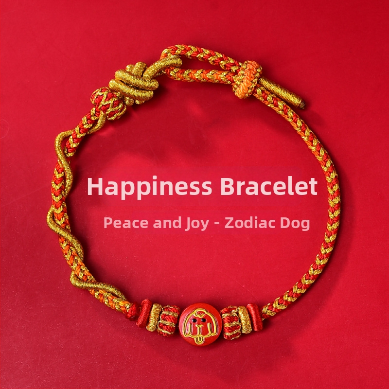 Rokas adīta auklas rokassprādze, etniskā stila, unisex, rudens 2025 izlaidums