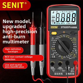 Yisheng zīmola balss vadīts digitālais multimetrs ar automātisku balss paziņojumu, augsta precizitāte, ugunsizturīgs, 40 gab. demontāžas komplekts