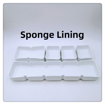 Pulksteņu labošanas instrumentu komplekts un detaļu uzglabāšanas kārba, zhilan, ABS plastmasa, 5 komplekti, pulksteņu detaļu kastīte, mājas lietošanai, vidējā sistēma