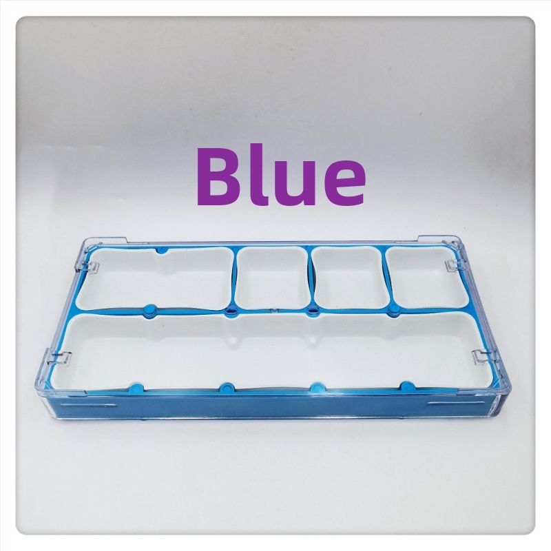 Pulksteņu labošanas instrumentu komplekts un detaļu uzglabāšanas kārba, zhilan, ABS plastmasa, 5 komplekti, pulksteņu detaļu kastīte, mājas lietošanai, vidējā sistēma