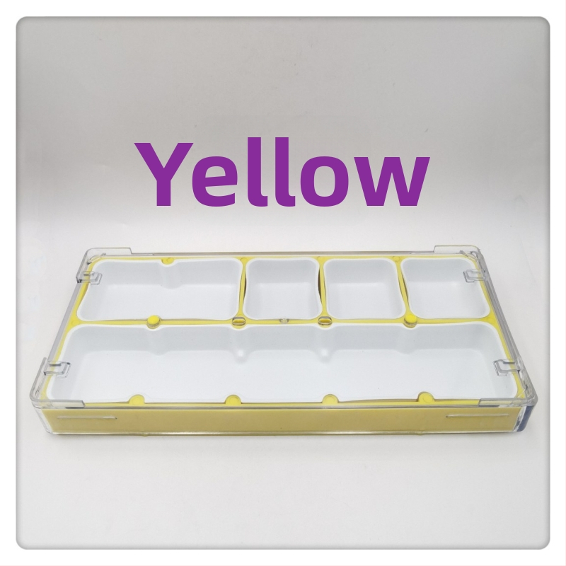 Pulksteņu labošanas instrumentu komplekts un detaļu uzglabāšanas kārba, zhilan, ABS plastmasa, 5 komplekti, pulksteņu detaļu kastīte, mājas lietošanai, vidējā sistēma