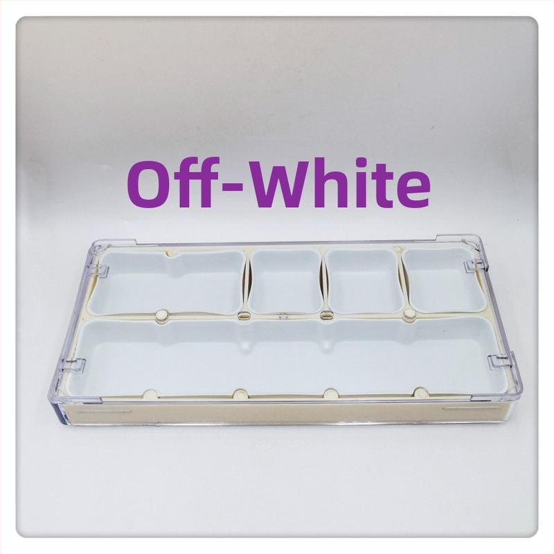 Pulksteņu labošanas instrumentu komplekts un detaļu uzglabāšanas kārba, zhilan, ABS plastmasa, 5 komplekti, pulksteņu detaļu kastīte, mājas lietošanai, vidējā sistēma