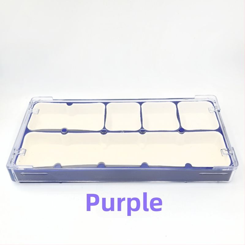 Pulksteņu labošanas instrumentu komplekts un detaļu uzglabāšanas kārba, zhilan, ABS plastmasa, 5 komplekti, pulksteņu detaļu kastīte, mājas lietošanai, vidējā sistēma