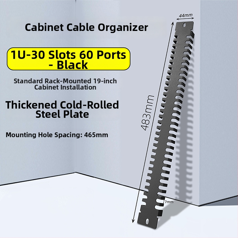 Skapja kabelu vadības panelis ar 28 nodalījumiem un 56 portiem, zivs kaula dizaina aizsargplāksne