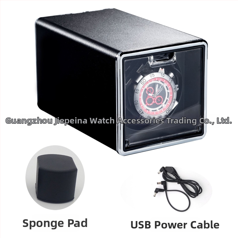 Kompakti laikrodžių vyniojimo įrenginys su automatinio vyniojimo mechanizmu, prekės ženklas ZAPANAS, galima logotipo spausdinimas, licencijuotas privataus žymėjimo, pakuotė 12 vnt