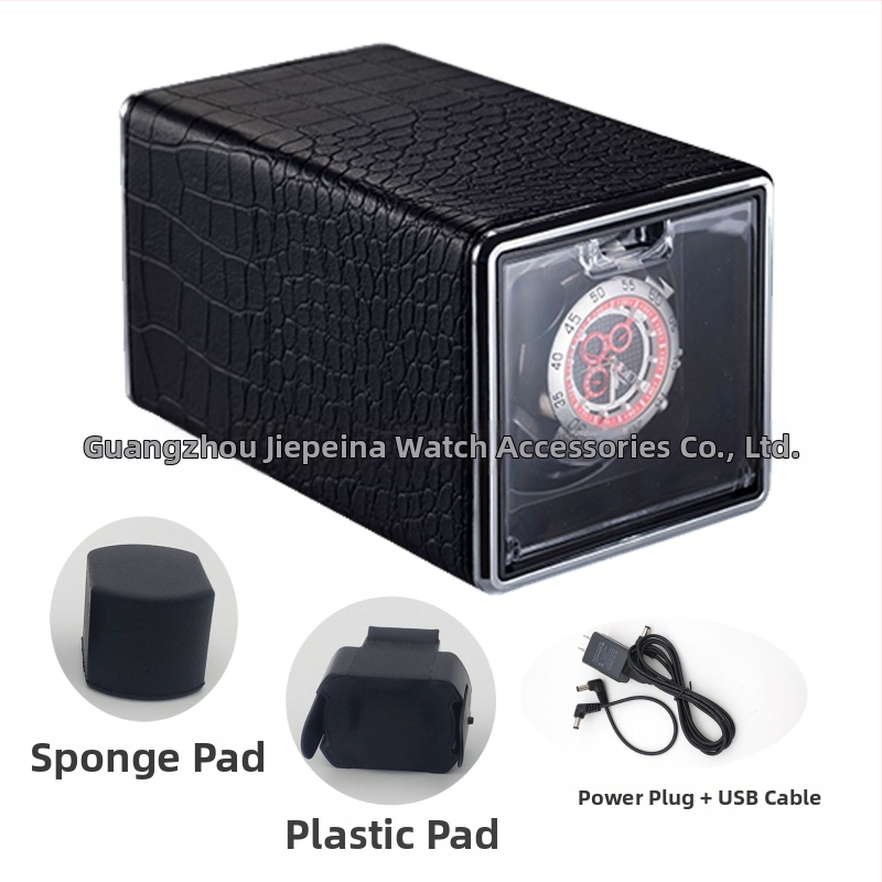 Kompakti laikrodžių vyniojimo įrenginys su automatinio vyniojimo mechanizmu, prekės ženklas ZAPANAS, galima logotipo spausdinimas, licencijuotas privataus žymėjimo, pakuotė 12 vnt