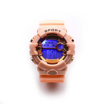 Taili Electronics Ükssarve kronograaf kell elektronilise liikumisega, numbriline kuvamine, fosfoorsentsvalgustus, taimer, kuupäev ja äratus