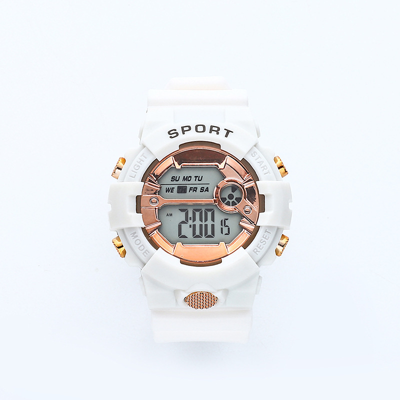 Taili Electronics Ükssarve kronograaf kell elektronilise liikumisega, numbriline kuvamine, fosfoorsentsvalgustus, taimer, kuupäev ja äratus