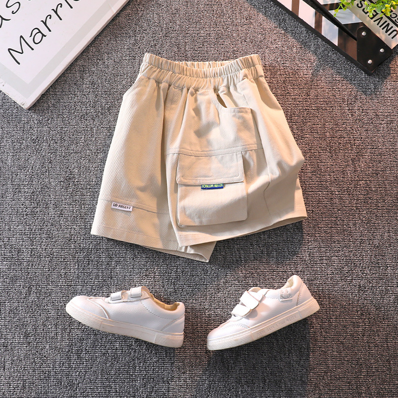 Vaikiškas komplektas: gėlių dizaino trumpom rankovėm marškinėliai ir šortai, 90% medvilnė, vasara, 3-8 metų