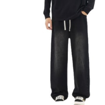 Fliisivooderiga teksad, sirge lõige, keskmine vöökoht, tõmblukuga kinnitamine