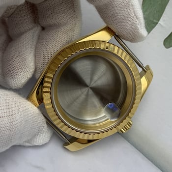 NH35 kompatibilno kućište za sat s prozirnim stražnjim dijelom, od nehrđajućeg čelika i safirnim staklom