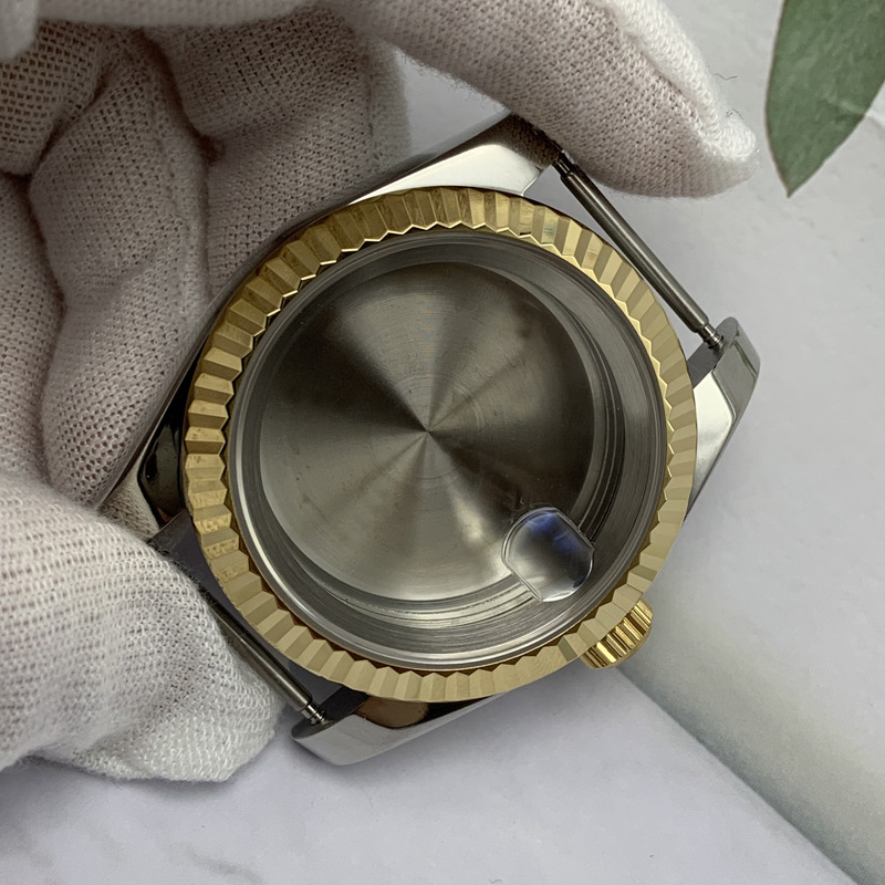 NH35 kompatibilno kućište za sat s prozirnim stražnjim dijelom, od nehrđajućeg čelika i safirnim staklom