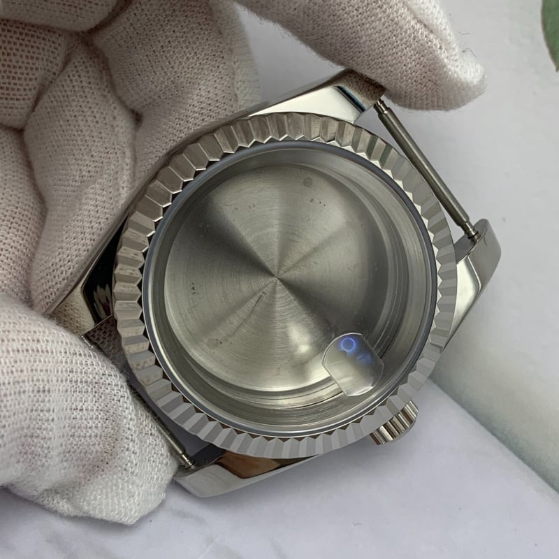 NH35 kompatibilno kućište za sat s prozirnim stražnjim dijelom, od nehrđajućeg čelika i safirnim staklom