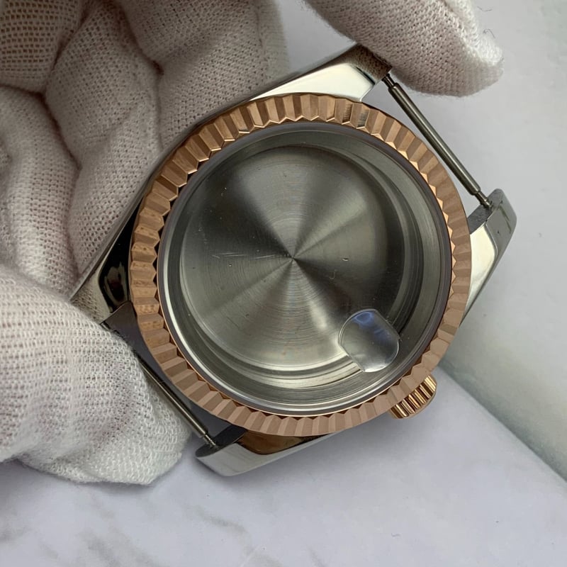 NH35 kompatibilno kućište za sat s prozirnim stražnjim dijelom, od nehrđajućeg čelika i safirnim staklom