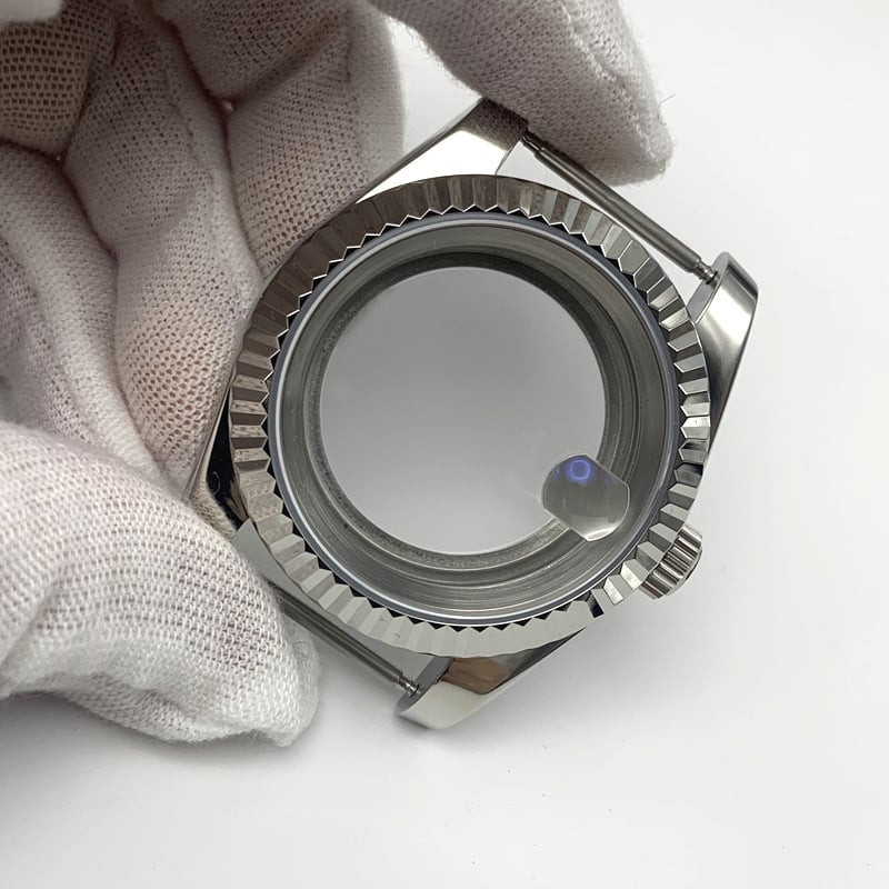 NH35 kompatibilno kućište za sat s prozirnim stražnjim dijelom, od nehrđajućeg čelika i safirnim staklom