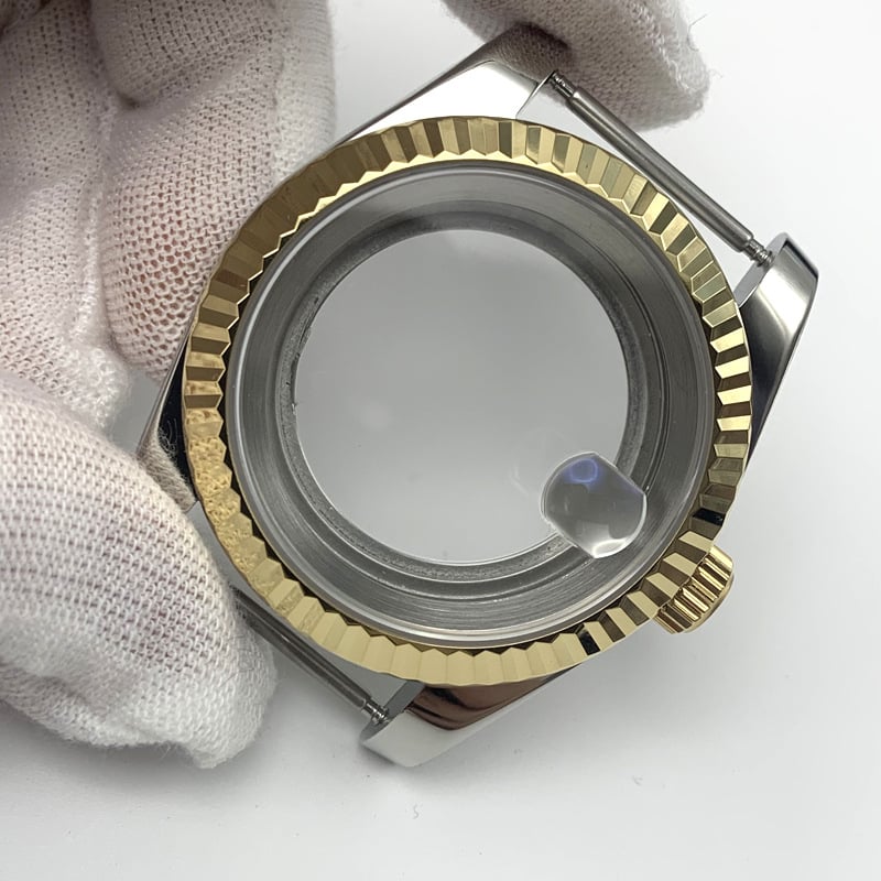 NH35 kompatibilno kućište za sat s prozirnim stražnjim dijelom, od nehrđajućeg čelika i safirnim staklom