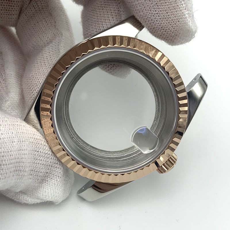 NH35 kompatibilno kućište za sat s prozirnim stražnjim dijelom, od nehrđajućeg čelika i safirnim staklom