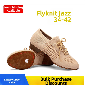 Moteriški baleto bateliai su raišteliais, tinklo viršus, kvėpuojantys, baletui, džezui ir šiuolaikiniam šokiui