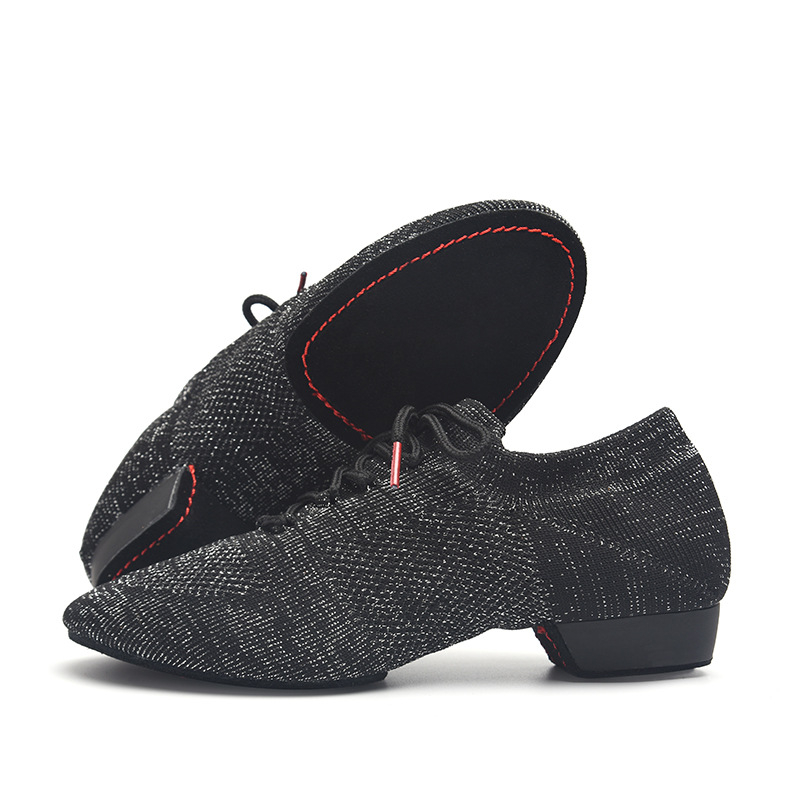 Moteriški baleto bateliai su raišteliais, tinklo viršus, kvėpuojantys, baletui, džezui ir šiuolaikiniam šokiui