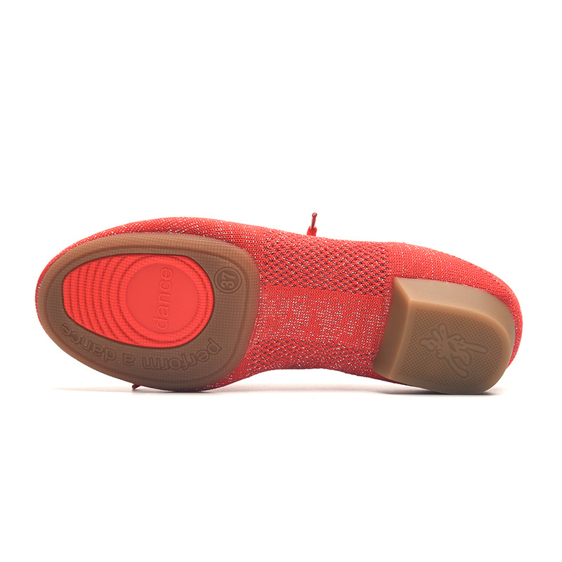 Moteriški baleto bateliai su raišteliais, tinklo viršus, kvėpuojantys, baletui, džezui ir šiuolaikiniam šokiui