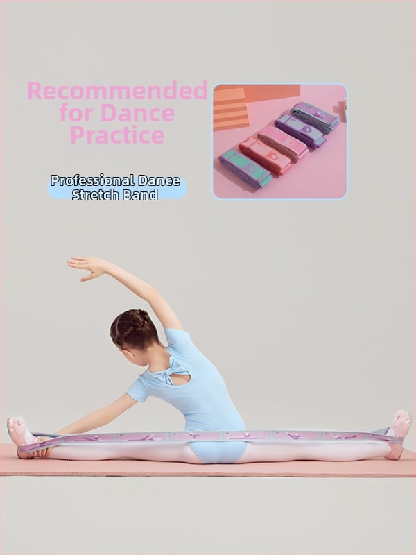 Bērnu deju trenēšanas rezistences lenta ar 10 un 12 slotiem, TP audums, Bennashi, kods 6291
