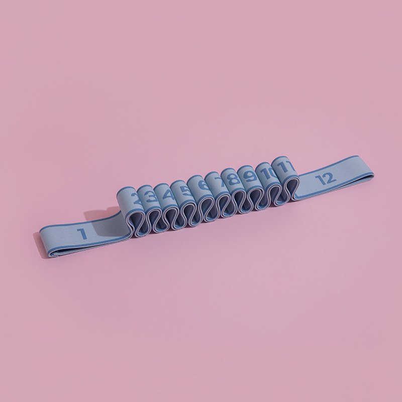 Bērnu deju trenēšanas rezistences lenta ar 10 un 12 slotiem, TP audums, Bennashi, kods 6291