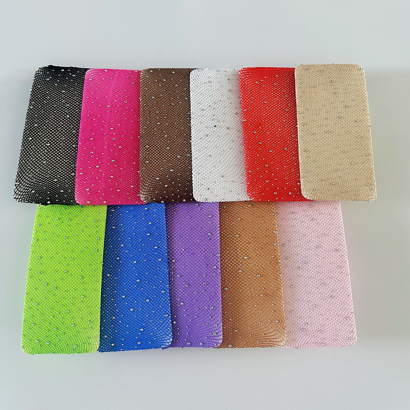 Vaikų nailoninės kojinės su tinklu ir kristalais, užkerta užsikabinimo riziką, šokių treniruotėms