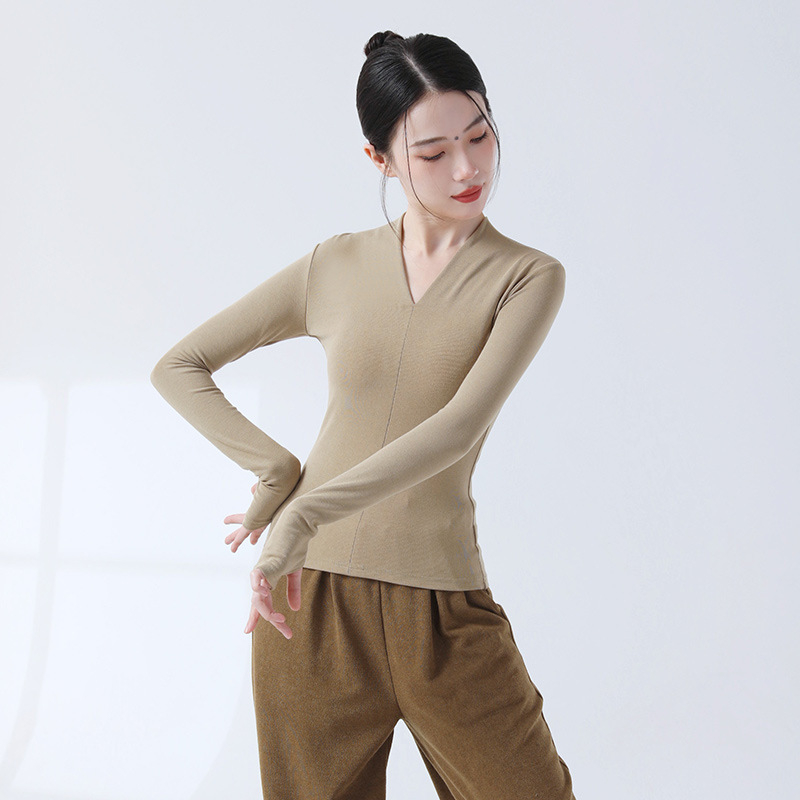 Sieviešu modernas deju treniņtērps — viskozes audums, 66% viskoze, odere no kokvilnas maisījuma, zīmols The Dancer's Song