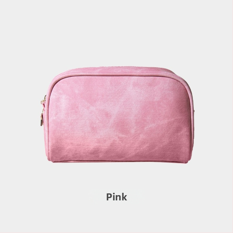 Kosmētikas soma ikdienas lietošanai, pilsētas minimālisma stils, PU materiāls, svītrainais raksts, iekšējā odere poliesters, produkta kods Yk-ybwnzk