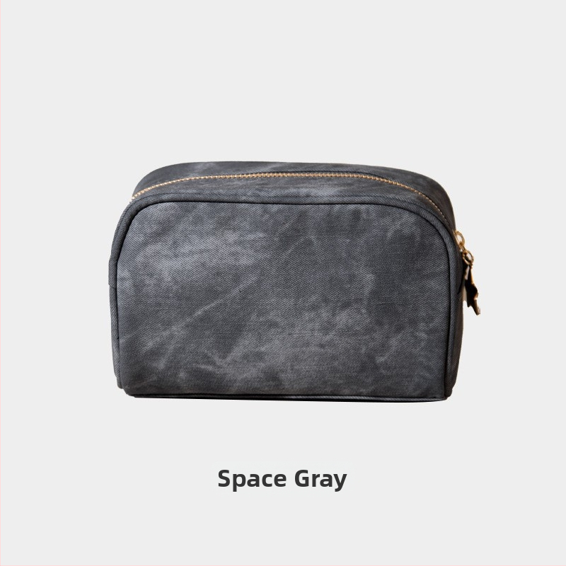 Kosmētikas soma ikdienas lietošanai, pilsētas minimālisma stils, PU materiāls, svītrainais raksts, iekšējā odere poliesters, produkta kods Yk-ybwnzk