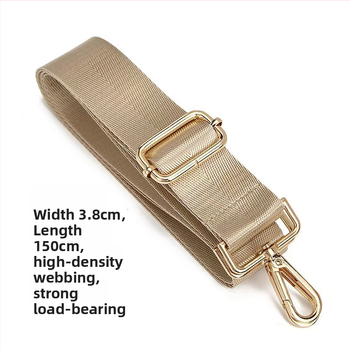 Νάιλον λουρί τσάντας/ιμάντας ώμου, αστικός μινιμαλιστικός στυλ, άνοιξη 2024