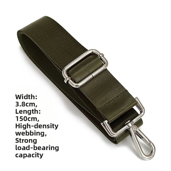 Νάιλον λουρί τσάντας/ιμάντας ώμου, αστικός μινιμαλιστικός στυλ, άνοιξη 2024