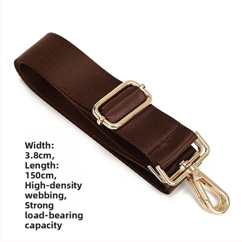 Νάιλον λουρί τσάντας/ιμάντας ώμου, αστικός μινιμαλιστικός στυλ, άνοιξη 2024