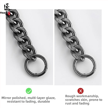 Ιμάντας ώμου με επέκταση αλυσίδας για Longchamp Hobo – μεταλλικός ιμάντας Dingzhen, αστικός μινιμαλισμός, Καλοκαίρι 2024