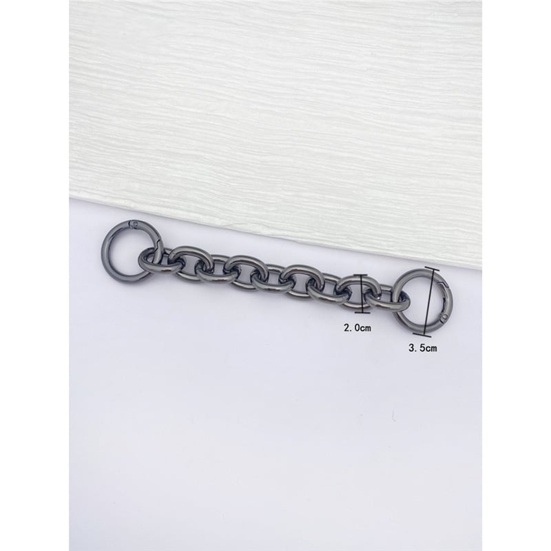 Ιμάντας ώμου με επέκταση αλυσίδας για Longchamp Hobo – μεταλλικός ιμάντας Dingzhen, αστικός μινιμαλισμός, Καλοκαίρι 2024