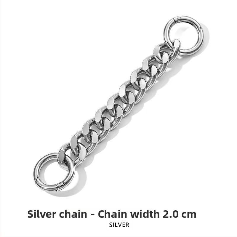 Ιμάντας ώμου με επέκταση αλυσίδας για Longchamp Hobo – μεταλλικός ιμάντας Dingzhen, αστικός μινιμαλισμός, Καλοκαίρι 2024