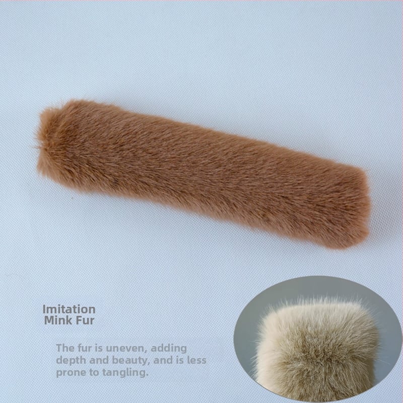 Explore Καλύμματα Λαβής Τσάντας από Ψεύτικη Γούνα Μίνκ – Κάλυμμα Λουριού Τσάντας, Πολυεστέρας Ultra-light