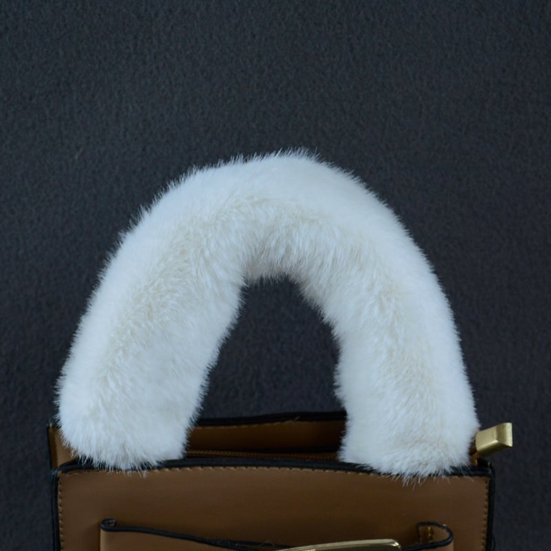 Explore Καλύμματα Λαβής Τσάντας από Ψεύτικη Γούνα Μίνκ – Κάλυμμα Λουριού Τσάντας, Πολυεστέρας Ultra-light