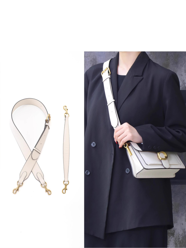 Xia shi PU λουρί για τσάντα/ώμου, μονόχρωμο σχέδιο, άνοιξη 2024