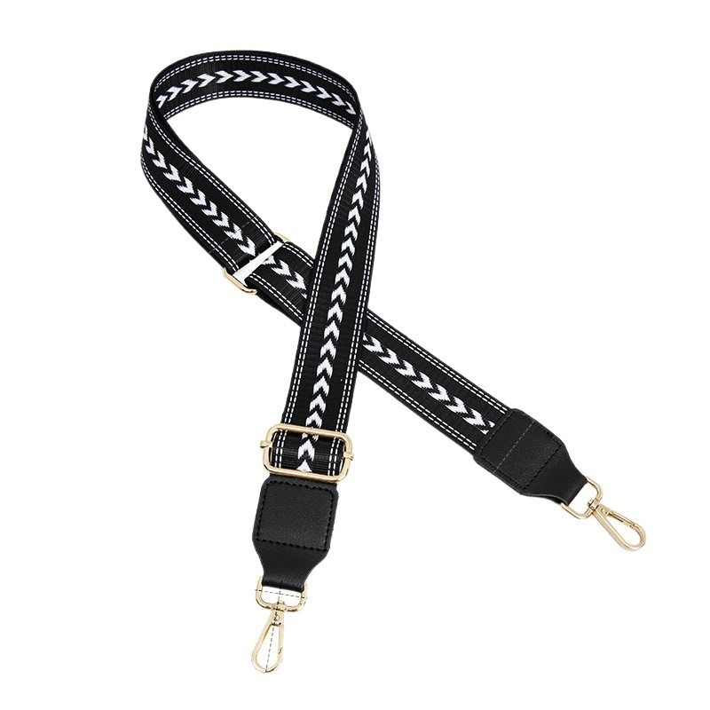 Ρυθμιζόμενη ζώνη ώμου για γυναικεία τσάντα – πολυεστέρας, δερμάτιες λεπτομέρειες, κωδικός Jd221, μάρκα Yida, ρίγες