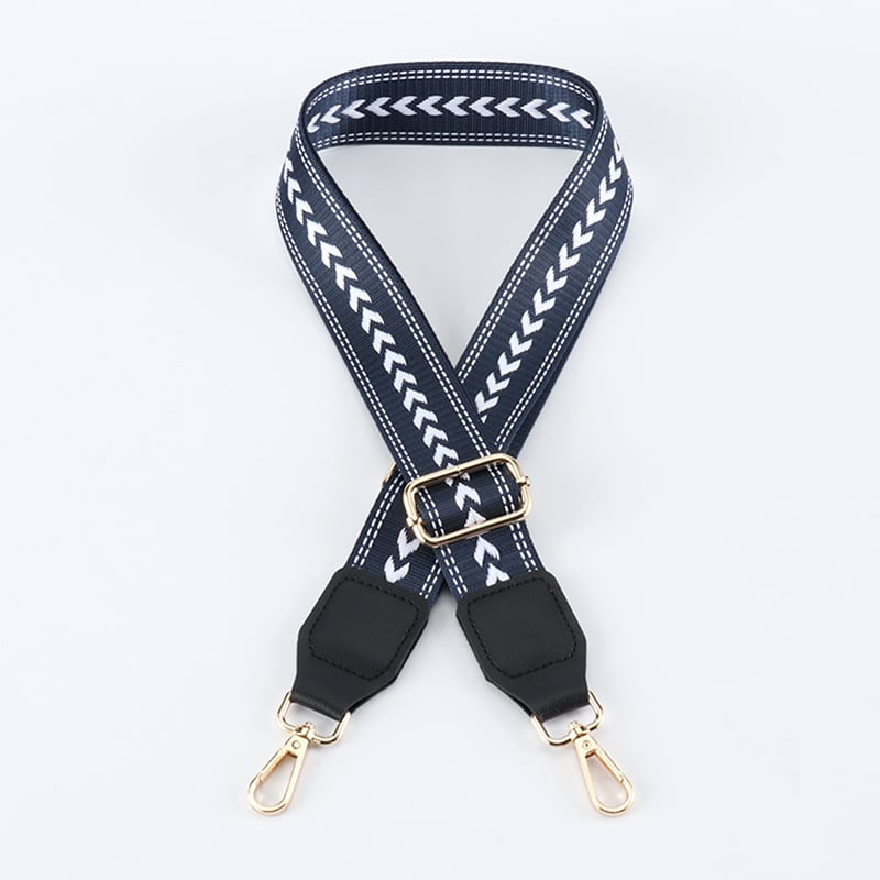 Ρυθμιζόμενη ζώνη ώμου για γυναικεία τσάντα – πολυεστέρας, δερμάτιες λεπτομέρειες, κωδικός Jd221, μάρκα Yida, ρίγες