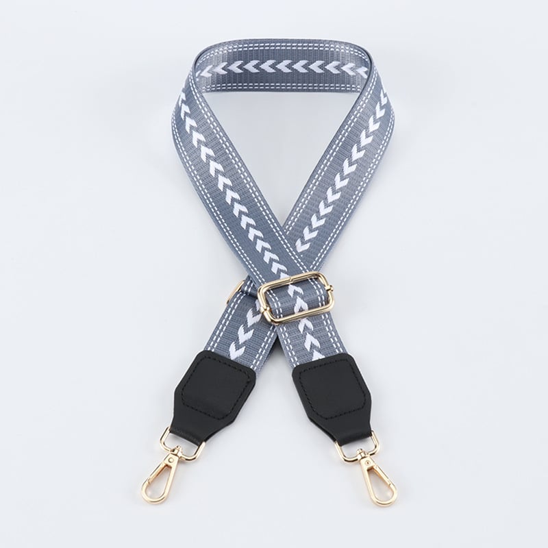 Ρυθμιζόμενη ζώνη ώμου για γυναικεία τσάντα – πολυεστέρας, δερμάτιες λεπτομέρειες, κωδικός Jd221, μάρκα Yida, ρίγες