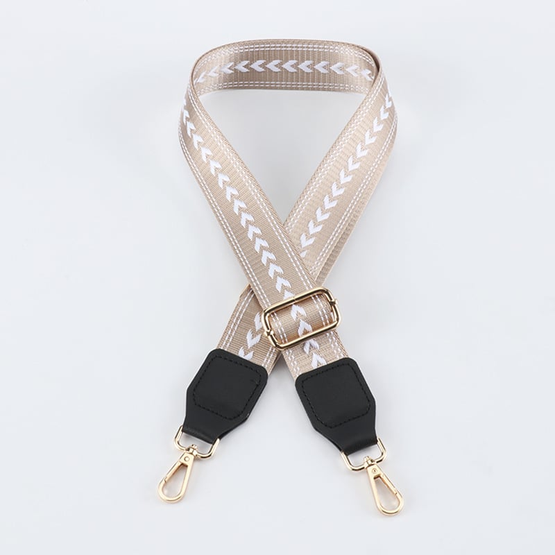 Ρυθμιζόμενη ζώνη ώμου για γυναικεία τσάντα – πολυεστέρας, δερμάτιες λεπτομέρειες, κωδικός Jd221, μάρκα Yida, ρίγες