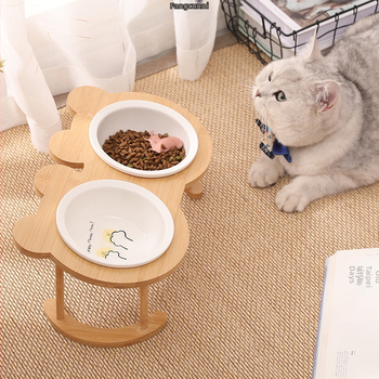 Μπολ φαγητού γάτας από ανοξείδωτο ατσάλι για κατοικίδια