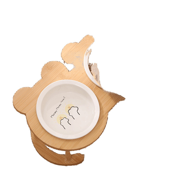 Μπολ φαγητού γάτας από ανοξείδωτο ατσάλι για κατοικίδια