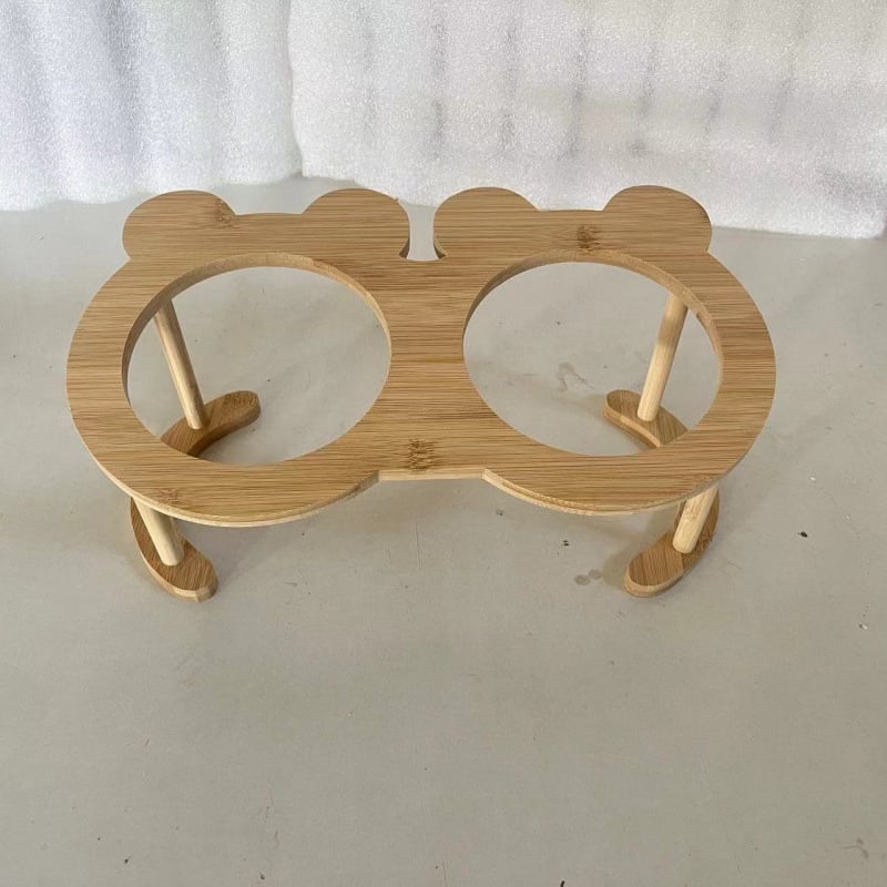 Μπολ φαγητού γάτας από ανοξείδωτο ατσάλι για κατοικίδια