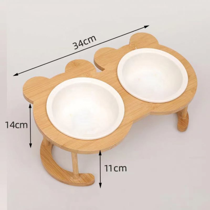 Μπολ φαγητού γάτας από ανοξείδωτο ατσάλι για κατοικίδια