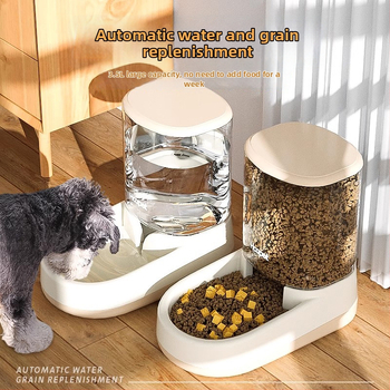 Automātiska mājdzīvnieku barošana un dzirdināšana kaķiem un suņiem, liela jauda, pret izlietu, Materiāls: zīda zieds, Modelis: F967T99JT997M6