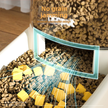 Automātiska mājdzīvnieku barošana un dzirdināšana kaķiem un suņiem, liela jauda, pret izlietu, Materiāls: zīda zieds, Modelis: F967T99JT997M6